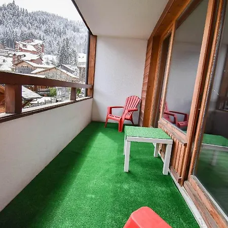 L'Enchalpe, Grand Et Lumineux Studio Avec Coin Montagne 5 Personnes, 60M Des Pistes, Piscine Couverte, Wifi, Grand Balcon Expo Est, Draps Non Compris Saint-Jean-dʼAulps Exterior foto