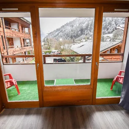 L'Enchalpe, Grand Et Lumineux Studio Avec Coin Montagne 5 Personnes, 60M Des Pistes, Piscine Couverte, Wifi, Grand Balcon Expo Est, Draps Non Compris Saint-Jean-dʼAulps Exterior foto